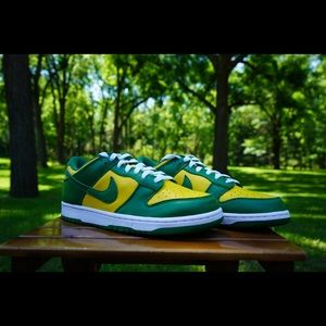 Nike Dunk Low Brazil 2020 Size 9